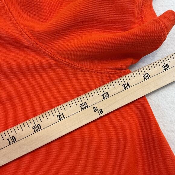 Foundry Supply Co Shirt Mens XLT Orange Knit Polo Short Sleeves Collar - Picture 7 of 8